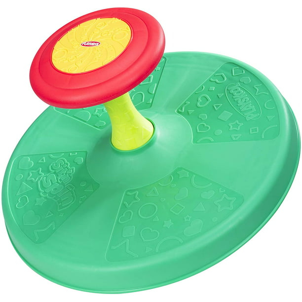 Exclusive ,Multicolor Playskool Sit /‘n Spin Classic Spinning Activity Toy for Toddlers Ages Over 18 Months